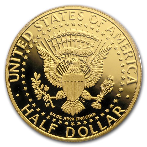 Buy 2014-W 3/4 oz Gold Kennedy Half Dollar PR-69 PCGS | APMEX