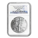 2014 (W) American Silver Eagle MS-70 NGC (Early Releases)