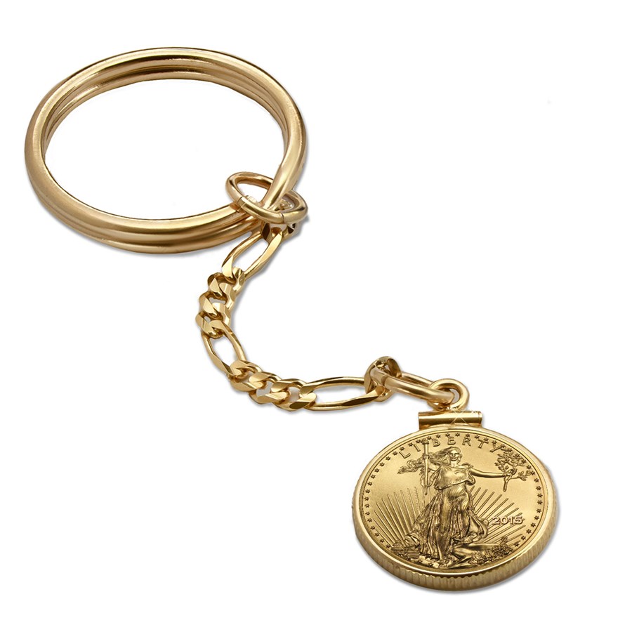 Buy 2015 1/10 oz Gold Eagle Key Ring | APMEX