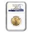 2015 1/2 oz American Gold Eagle MS-70 NGC (Early Releases)