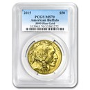 2015 1 oz Gold Buffalo MS-70 PCGS