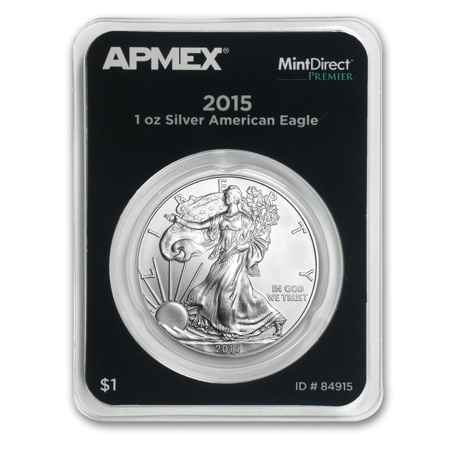 2015 1 oz Silver American Eagle (MintDirect® Premier Single)