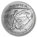 2015 1 oz Silver Round - Merica