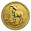 2015 Australia 1/10 oz Gold Lunar Goat BU