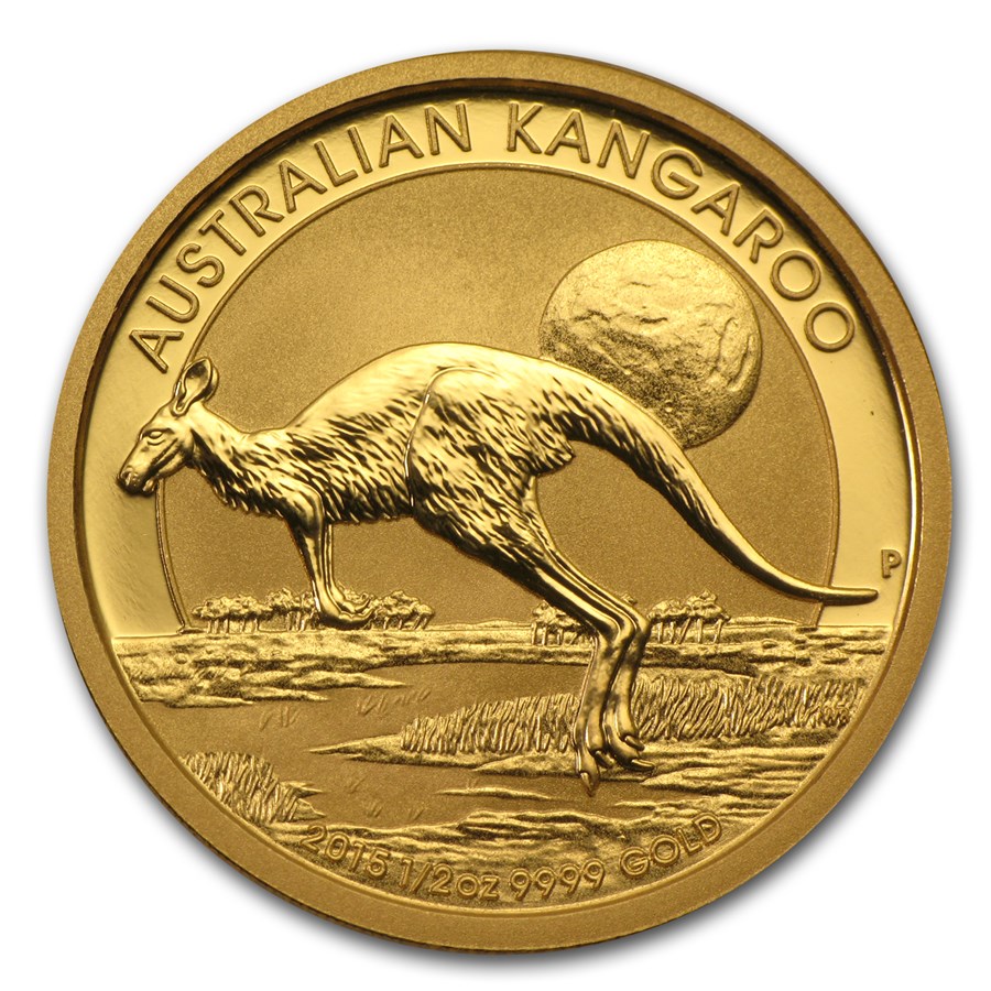 Buy 2015 Australia 1/2 oz Gold Kangaroo BU | APMEX