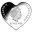 2015 Australia Silver $5 Eternal Love Heart Coin (Colorized)