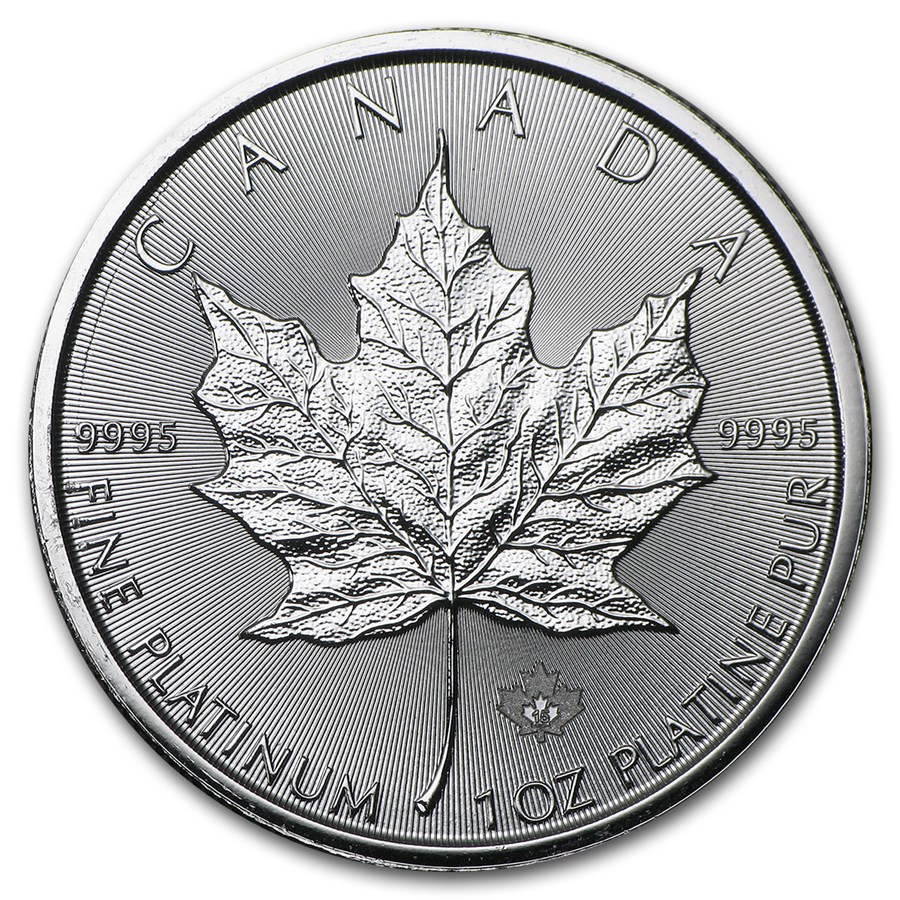 2015 Canada 1 oz Platinum Maple Leaf BU