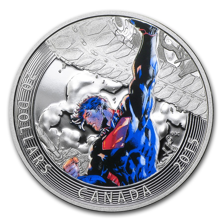 superman silver coin for sale