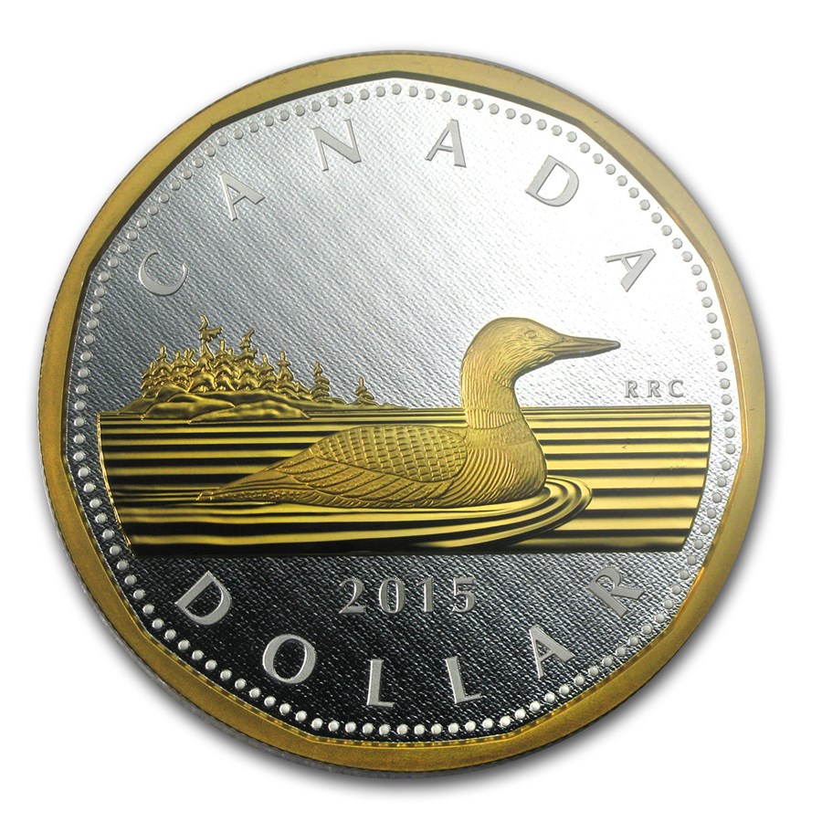 Buy 2015 Canada 5 oz Silver Big Coin Series Proof (Loonie) | APMEX