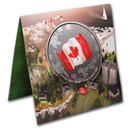 2015 Canada Silver $25 Canadian Flag