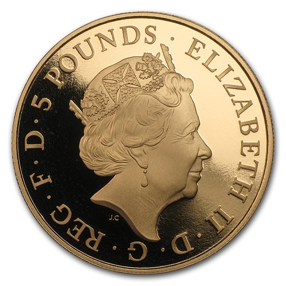 Buy 2015 Great Britain £5 Gold Royal Birth Proof | APMEX