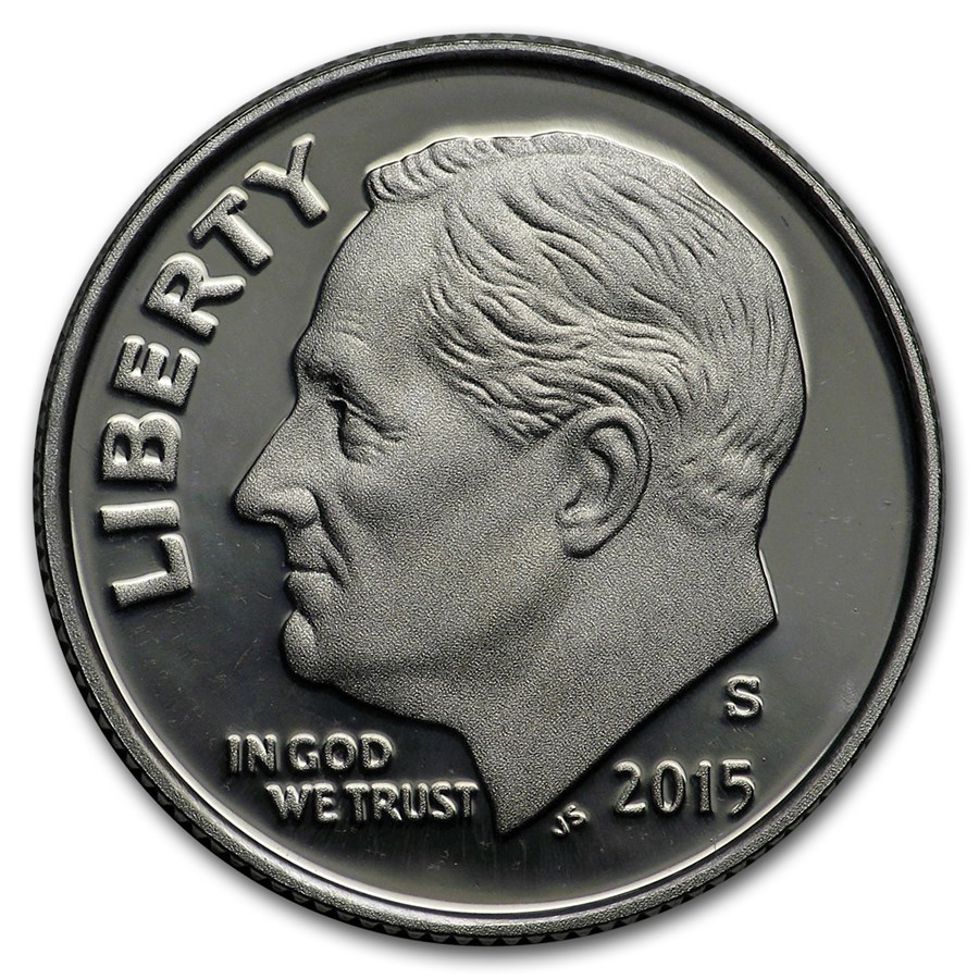 2015-S Silver Roosevelt Dime Gem Proof