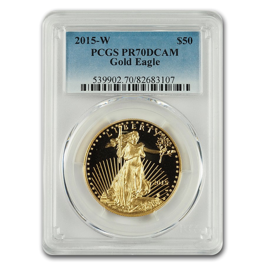 2015-W 1 oz Proof American Gold Eagle PR-70 PCGS