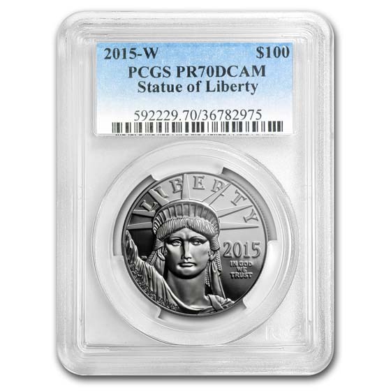 2015-W 1 oz Proof American Platinum Eagle PR-70 DCAM PCGS