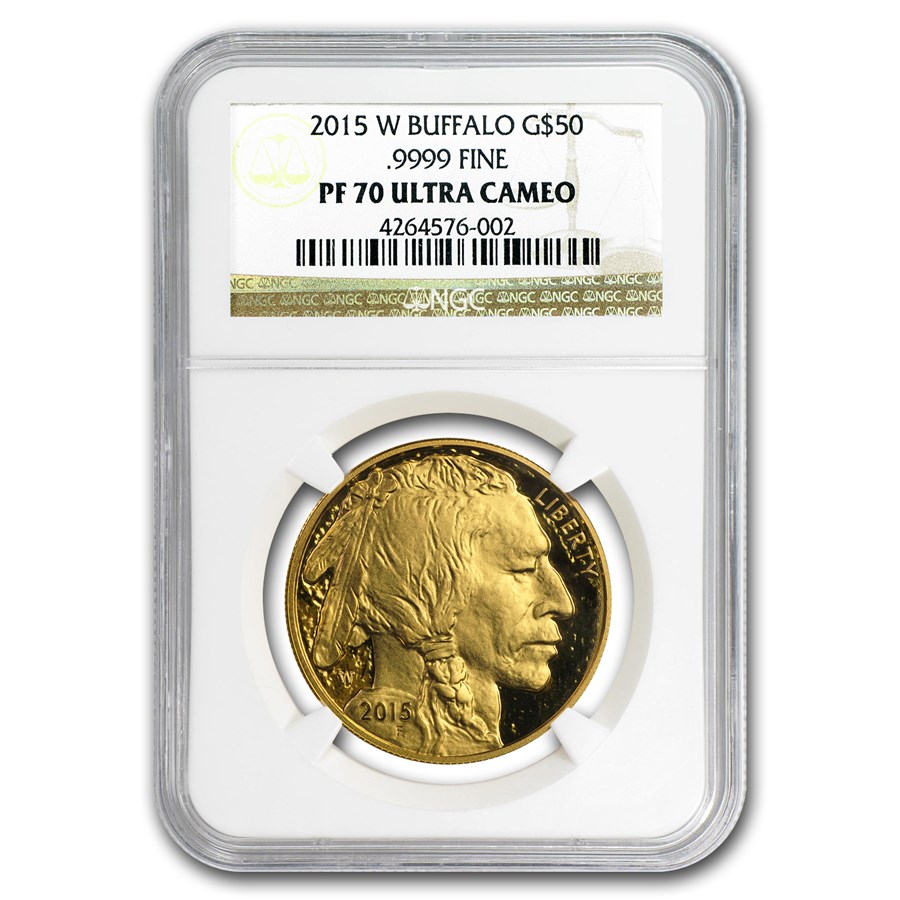 2015-W 1 oz Proof Gold Buffalo PF-70 NGC