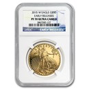 2015-W 1 oz Proof Gold Eagle PF-70 UCAM NGC (Early Releases)