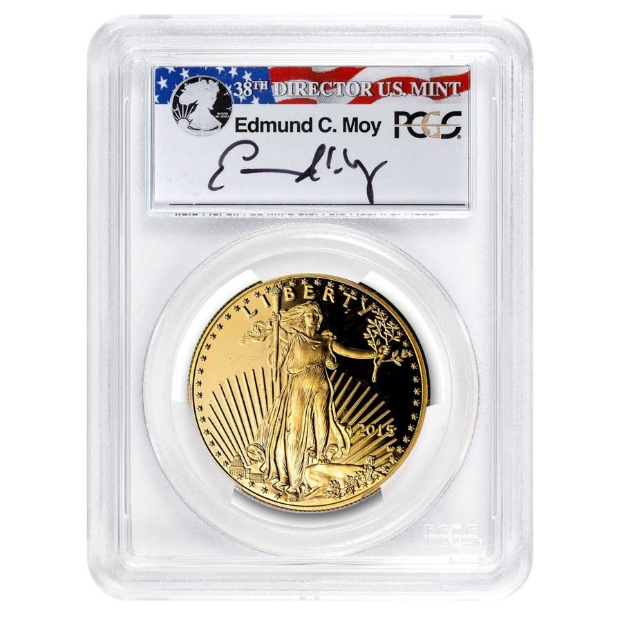 2015-W 1 oz Proof Gold Eagle PR-70 DCAM PCGS (Moy, FDI)