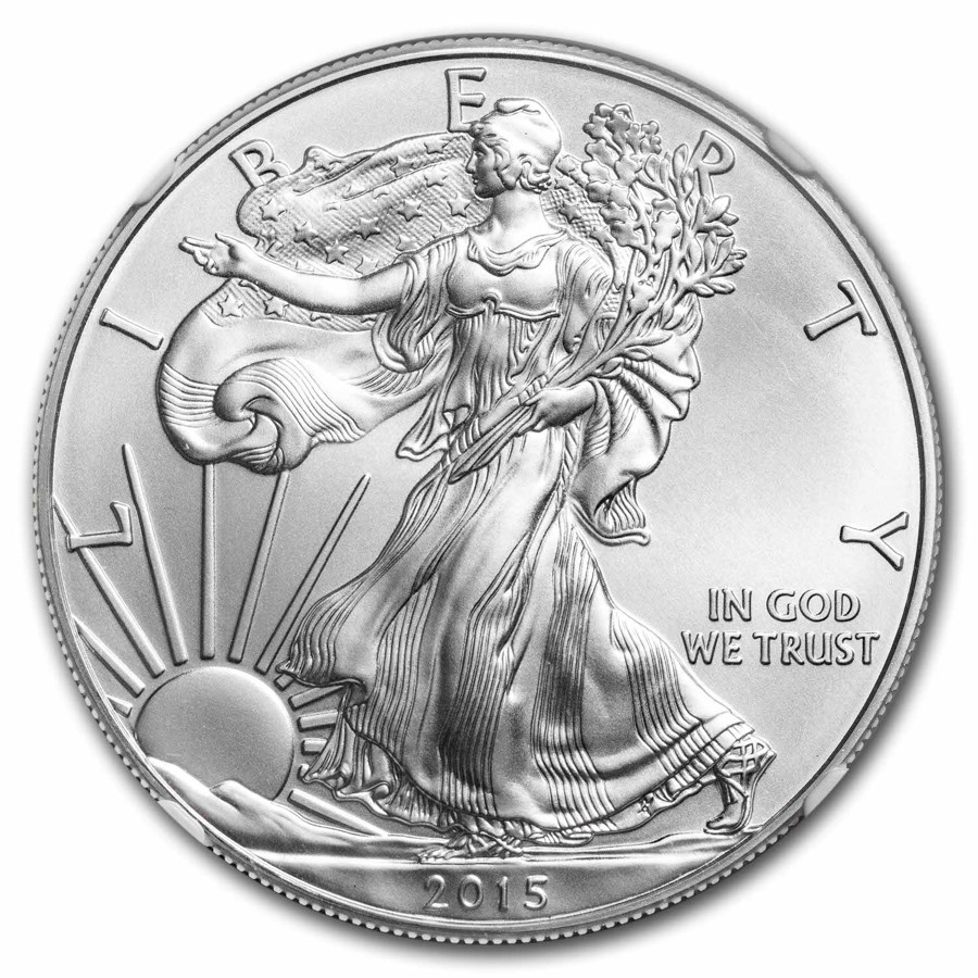 2015 (W) American Silver Eagle MS-69 NGC