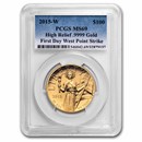 2015-W High Relief American Liberty Gold MS-69 PCGS (FDI)