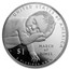 2015-W U.S. March of Dimes $1 Silver Commem PF-70 NGC