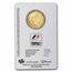 2016 1/4 oz $25 SI Gold Formula 1® Brazil Grand Prix (In Assay)