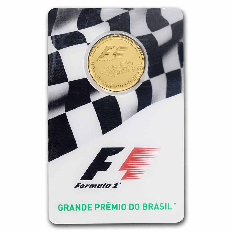 2016 1/4 oz $25 SI Gold Formula 1® Brazil Grand Prix (In Assay)