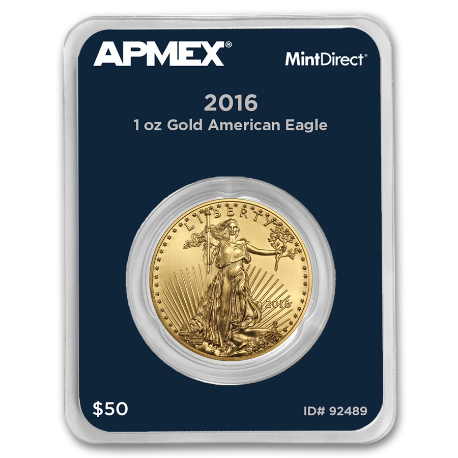 2016 1 oz American Gold Eagle (MintDirect® Single)