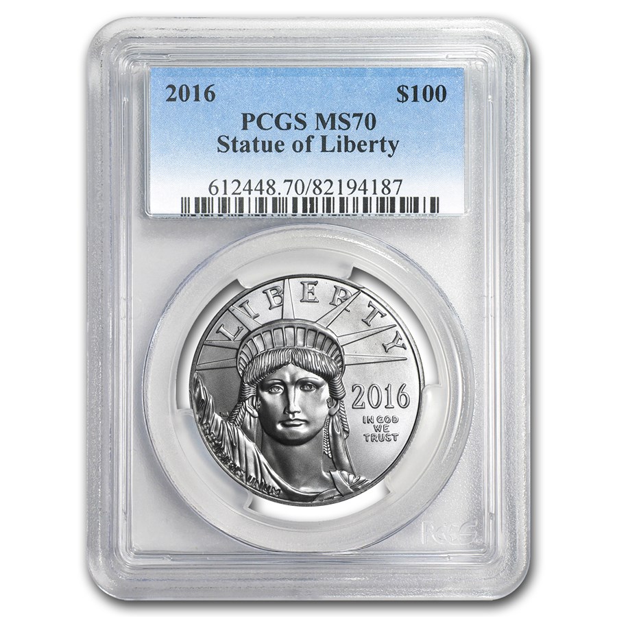 2016 1 oz American Platinum Eagle MS-70 PCGS