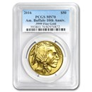 2016 1 oz Gold Buffalo MS-70 PCGS