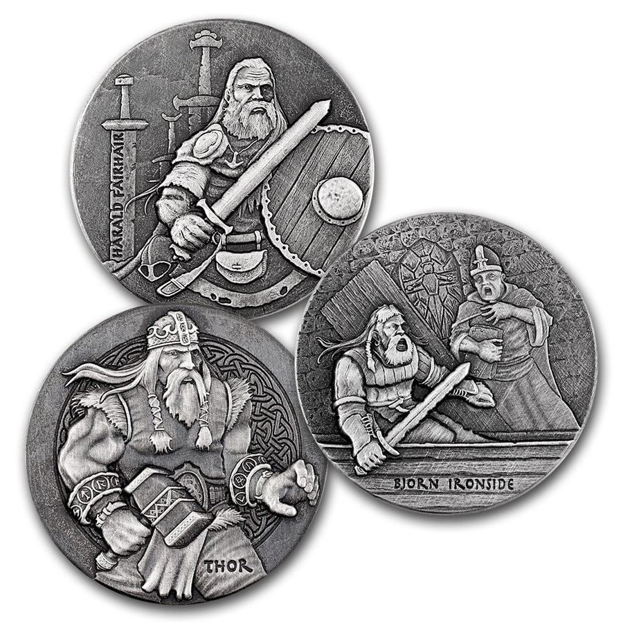 King Cnut 2 Oz Viking Coin Series