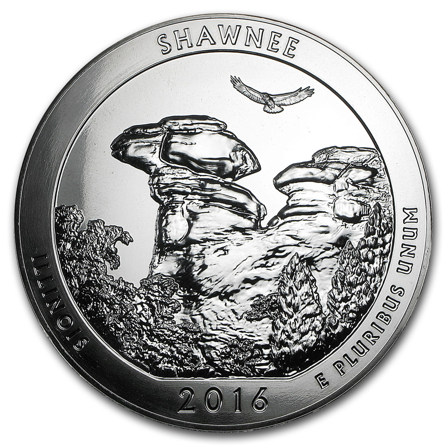 Buy 2016 Silver ATB Quarter Shawnee Natl Forest, IL | APMEX