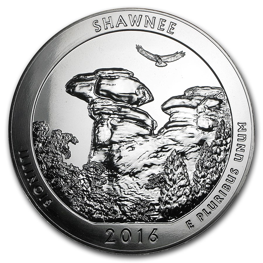 2016 5 oz Silver ATB Shawnee National Forest, IL