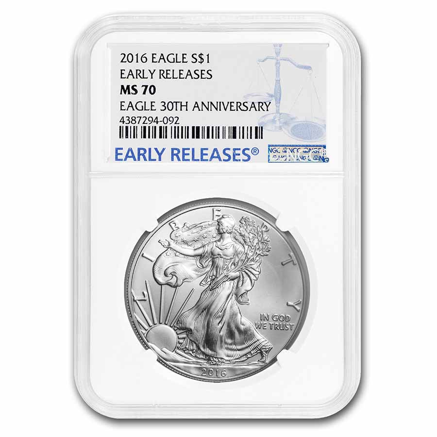 2016 Eagle Coin - shops Early Release MS 70