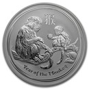 2016 Australia 1 oz Silver Lunar Monkey BU (Series II)