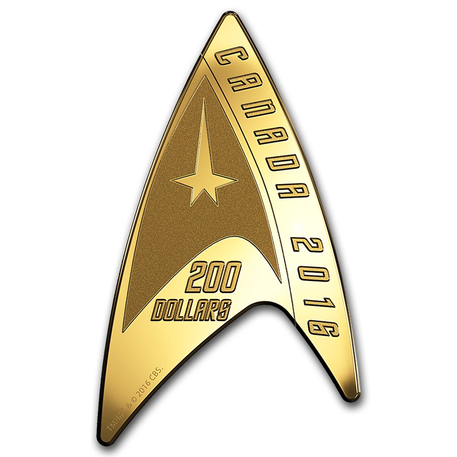 star trek delta gold coin