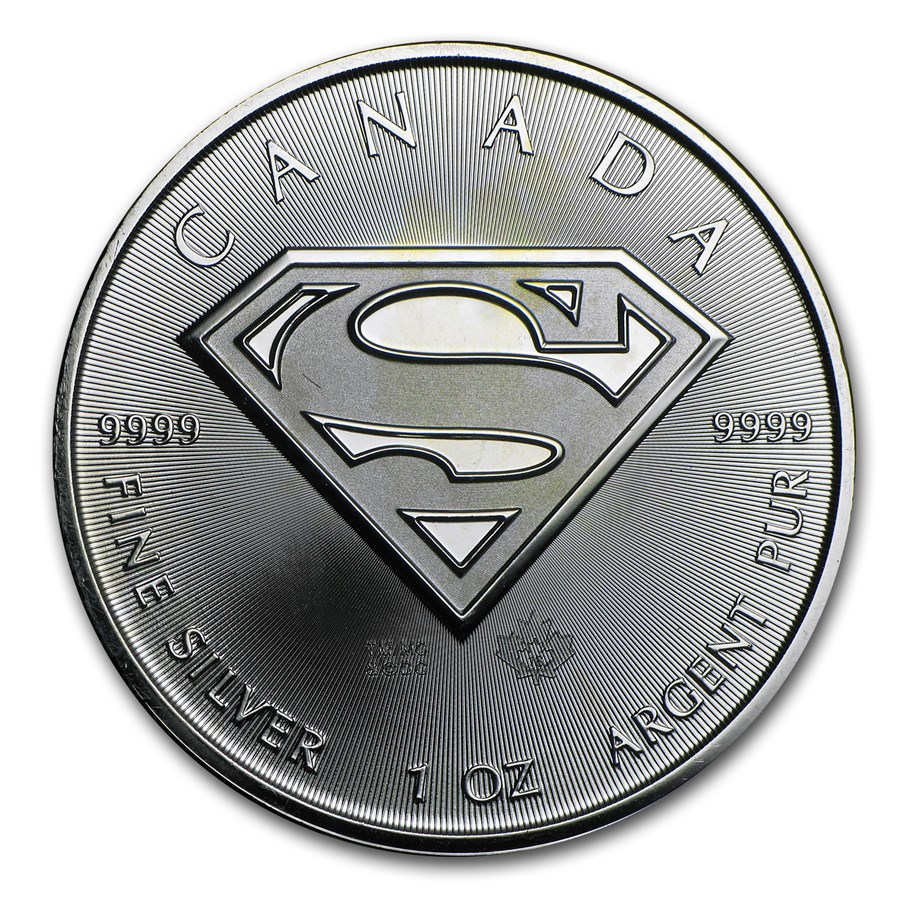 superman silver coin for sale