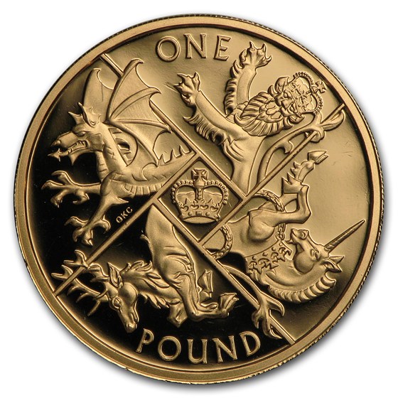 Buy 2016 Great Britain Gold £1 Last Round Pound Proof Apmex