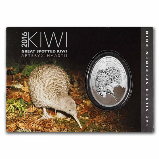 Buy 2016 New Zealand 1 oz Silver Kiwi Egg Shaped | APMEX