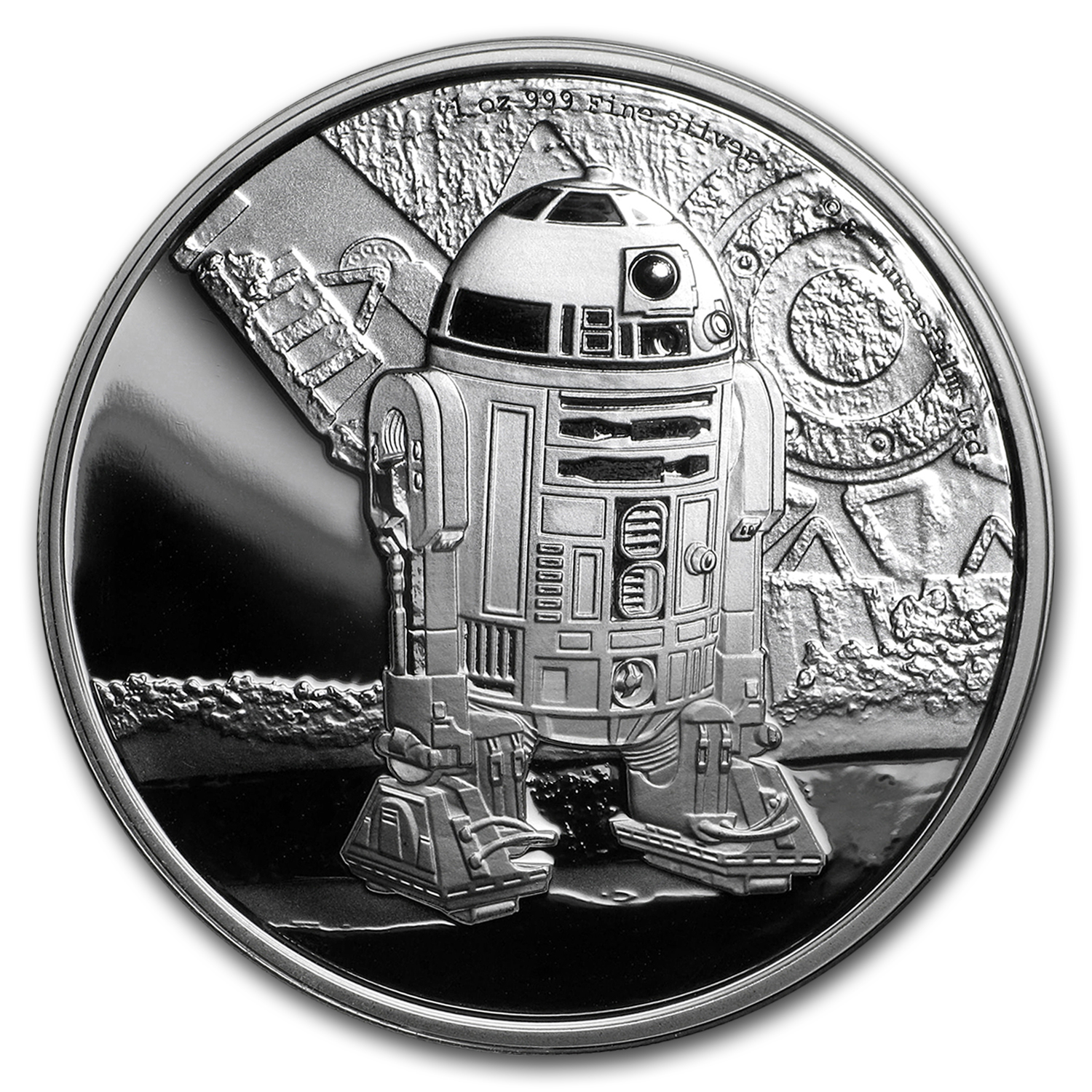 Buy 2016 Niue 1 oz Silver $2 Star Wars R2-D2 (w/Box & COA) | APMEX