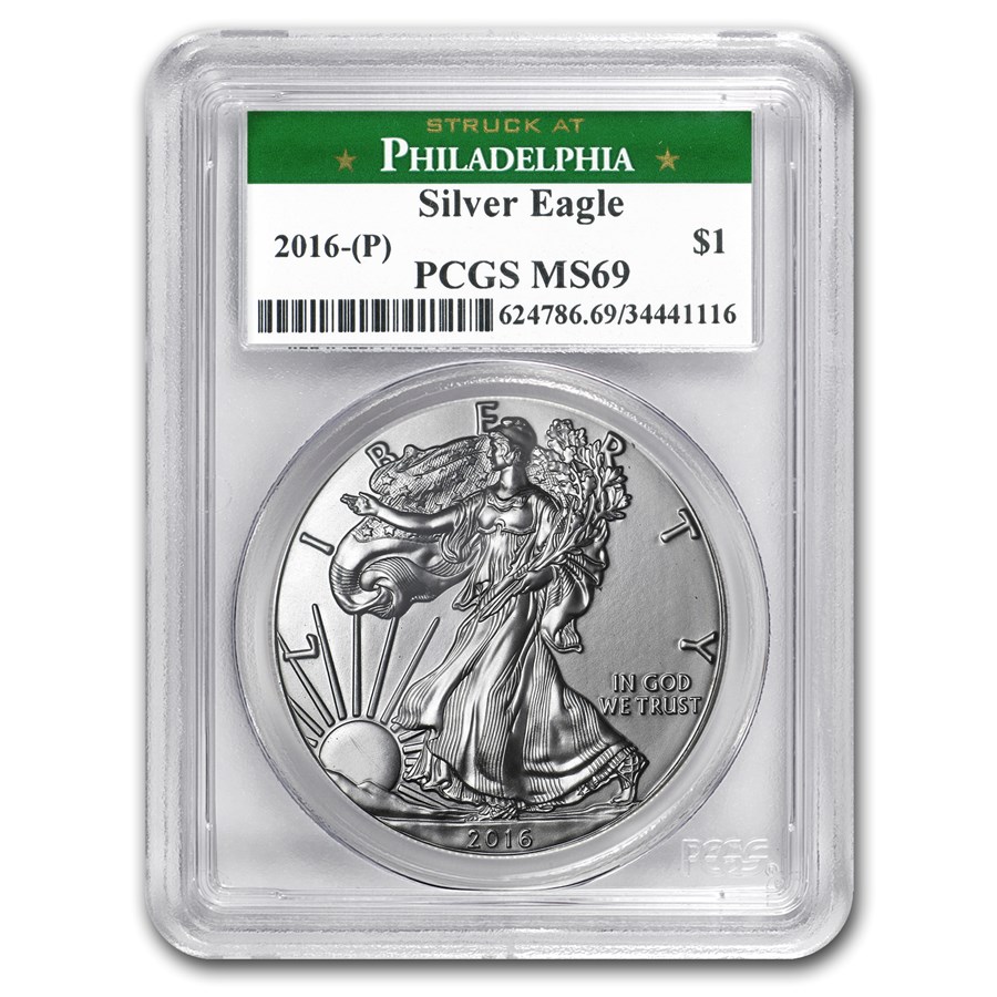 2016-p-silver-american-eagle-ms-69-pcgs-philadelphia-mint-coin-for