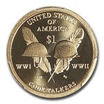 2016-S Native Amer $1.00 Code Talkers SP-70 PCGS (FS)