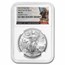 2016 Silver Eagle MS-70 NGC (FDI, 30th Anniv Retro Eagle Label)