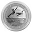 2016 Tuvalu 1 oz Silver Pearl Harbor BU