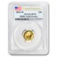 2016-W 1/10 oz Gold Mercury Dime SP-70 PCGS (FS)