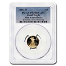 2016-W 1/10 oz Proof American Gold Eagle PR-70 PCGS