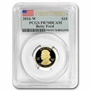 2016-W 1/2 oz Gold Betty Ford PR-70 PCGS (First Strike)