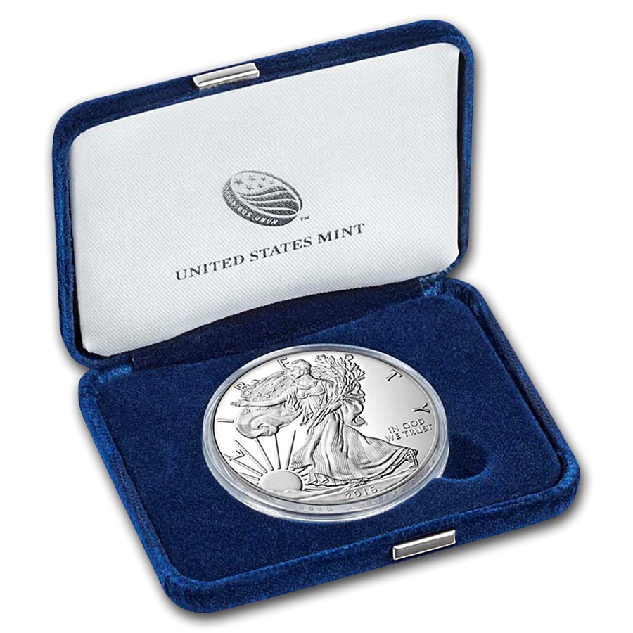 2016-W 1 oz Proof American Silver Eagle (w/Box & COA)