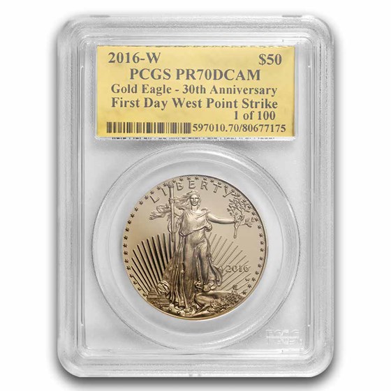 Buy 2016-W 4-Coin Proof American Gold Eagle Set PR-70 PCGS (FDI) | APMEX