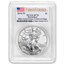 2016-W Burnished Silver Eagle SP-70 PCGS (FirstStrike®)