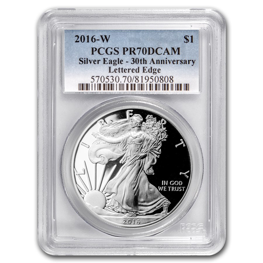 2016-W Proof American Silver Eagle PR-70 PCGS